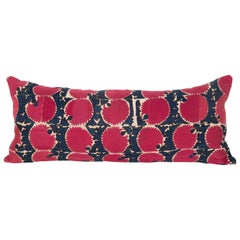 Antique pillow cover Made from a 19th C. Suzani Fragment