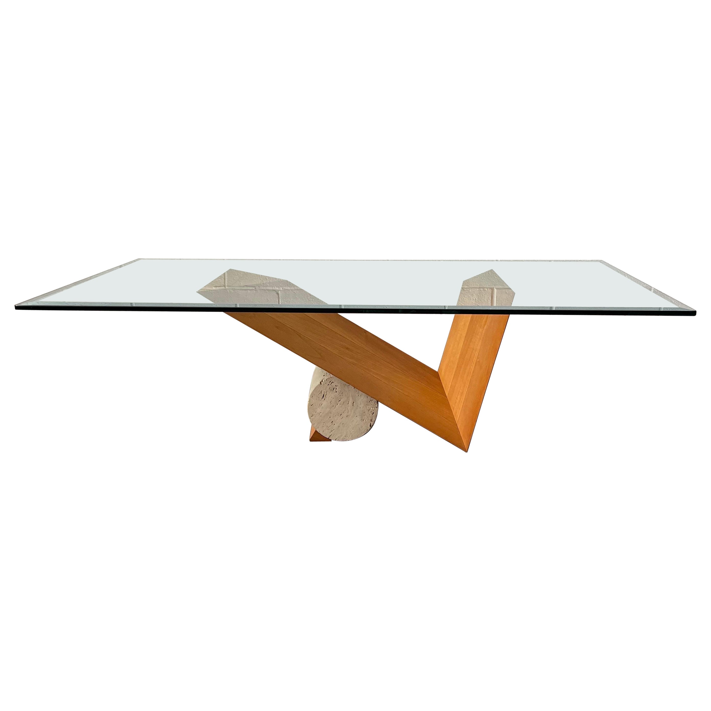 Valentino Glass Coffee Table by Cattelan Italia  For Sale