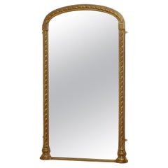 Antique Gilded Pier Mirror H160cm