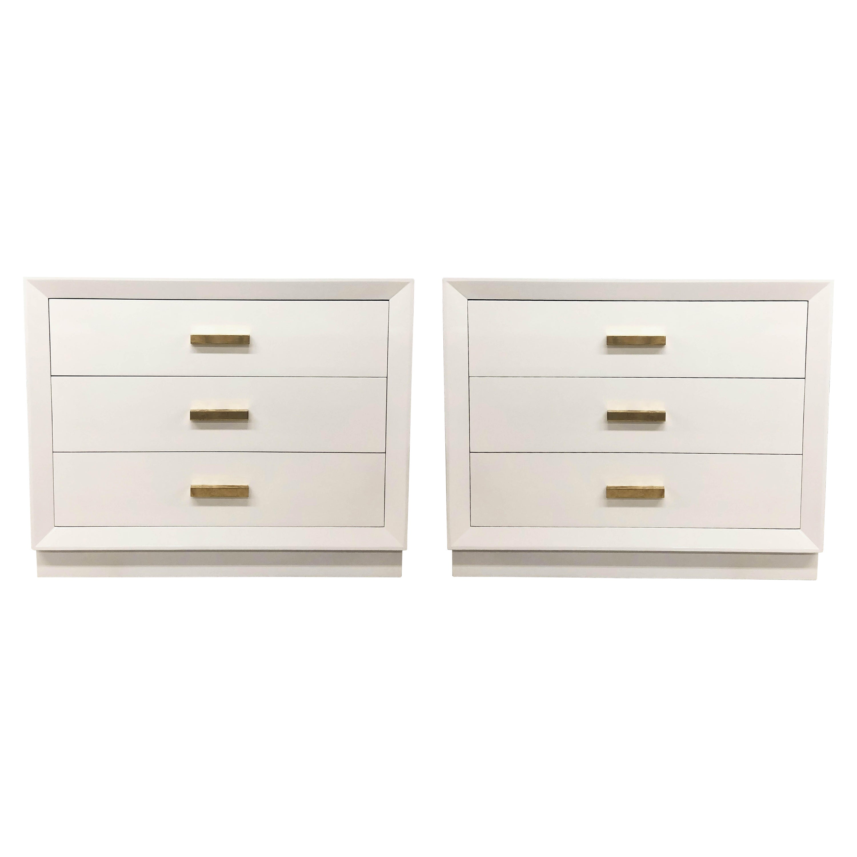 Widdicomb Mid-Century Modern Twin Dressers