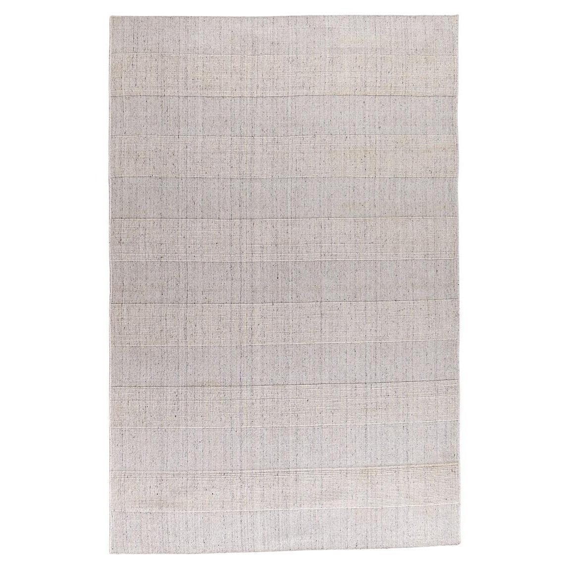 'Mithun' Rug hand-woven in sustainable, eco-friendly Wool mix, 200 x 300 cm