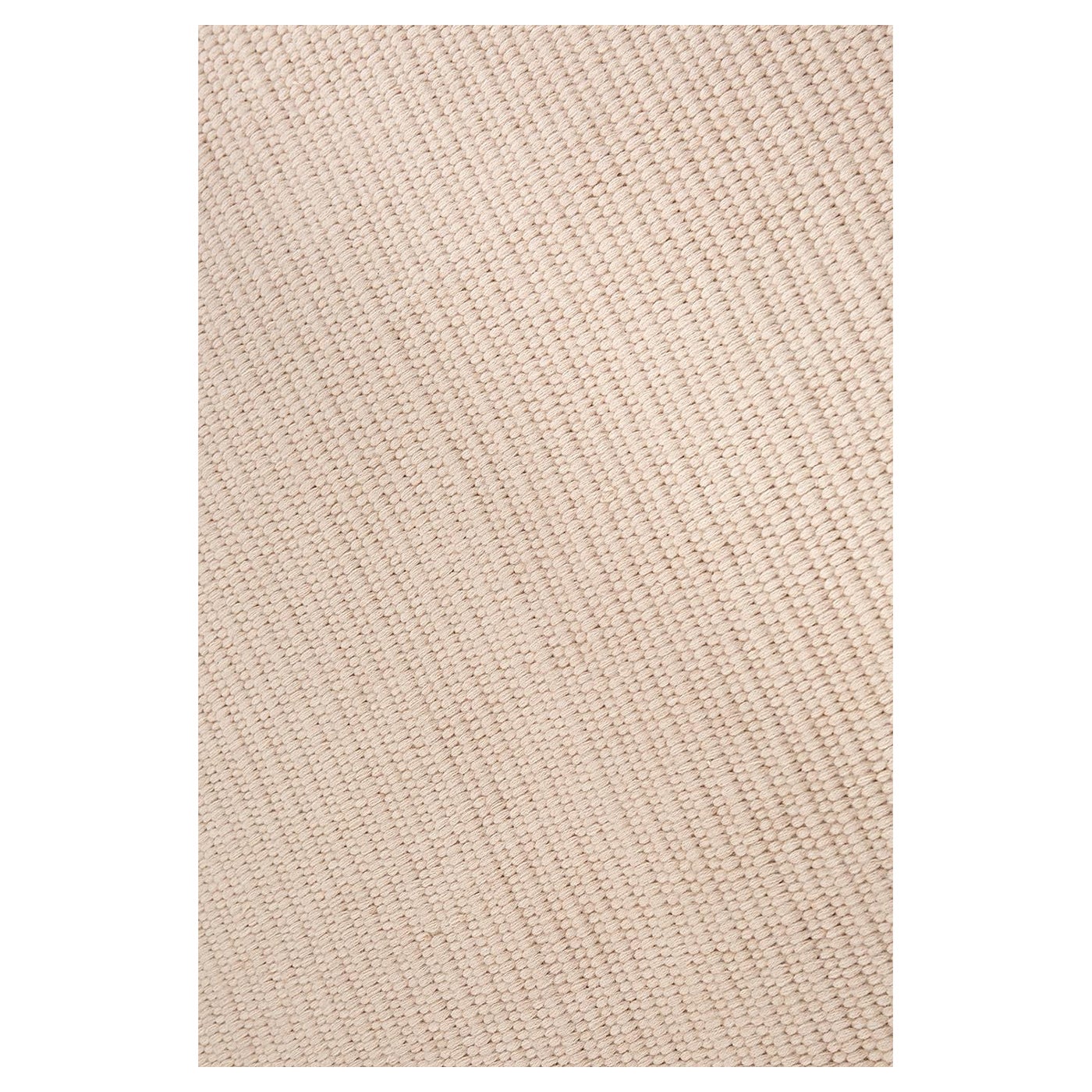 Teppich „Mesh“ aus handgewebtem nachhaltigem Alpaka, 200 x 300 cm im Angebot