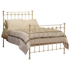 Antique Double Cast Iron Bed, MD148