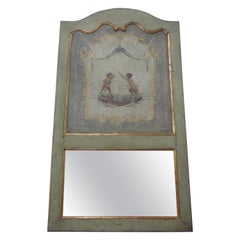 Miroir Trumeau Louis XVI du 18ème siècle