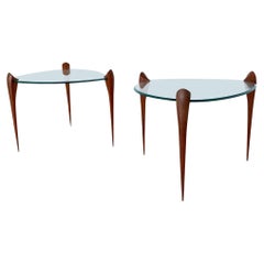 Vintage Tables in the Style of Max ingrand Fontana arte 1950