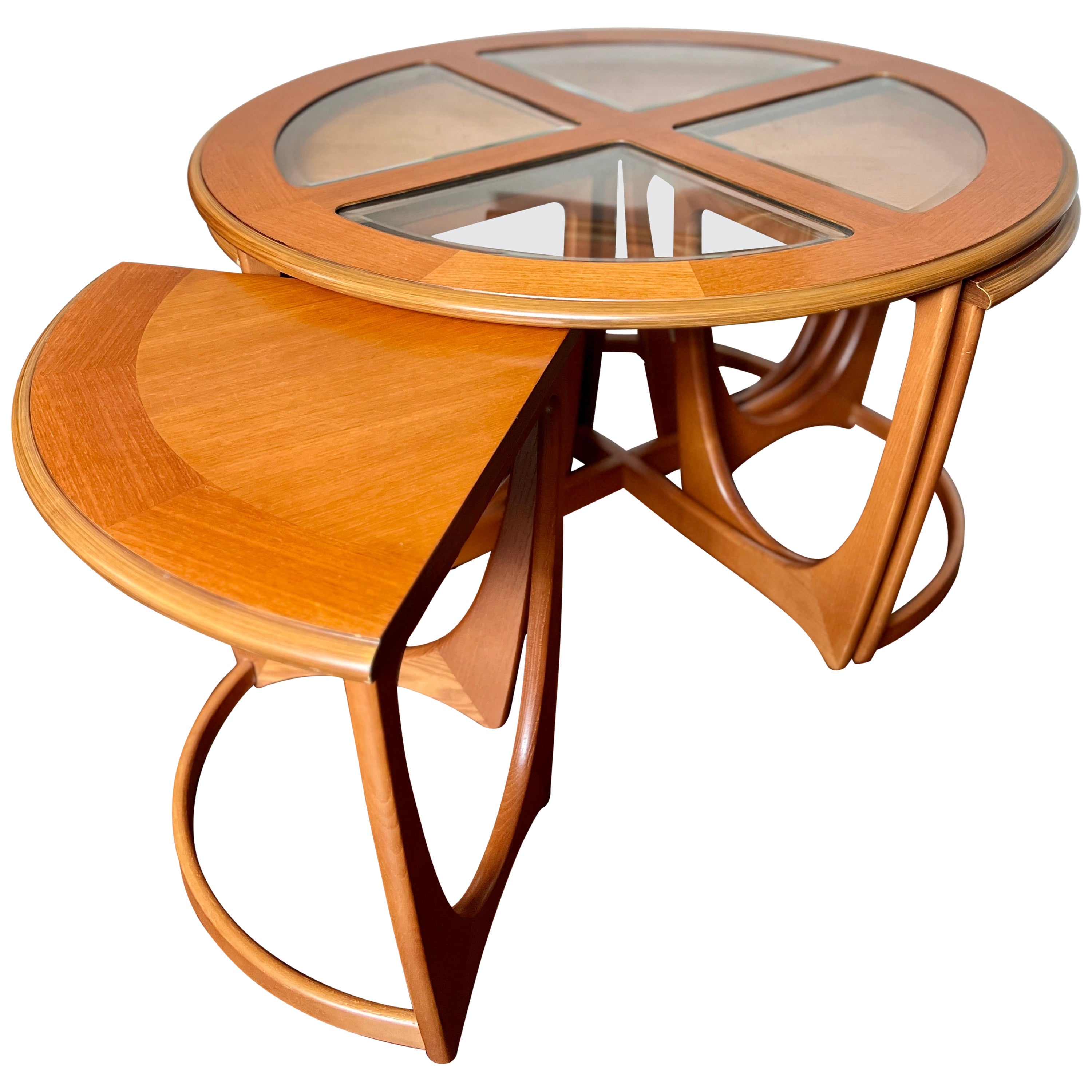 Iconic round G Plan coffee table, attributed to Victor Wilkins