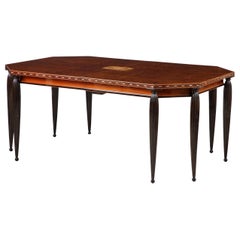 Important and Unique Art Deco Dining Table