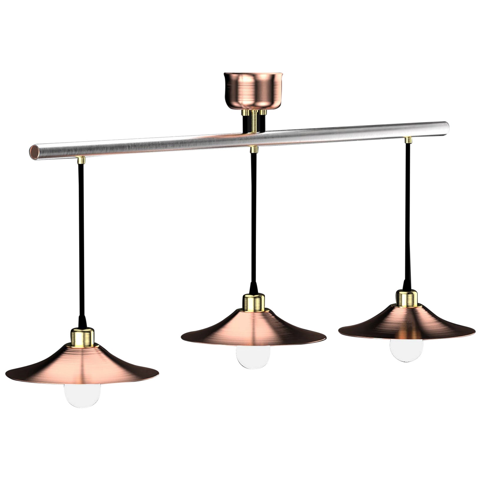 Edimate Genuine Stainless Steel/Copper Ceiling Light (plafonnier en acier inoxydable/cuivre)
