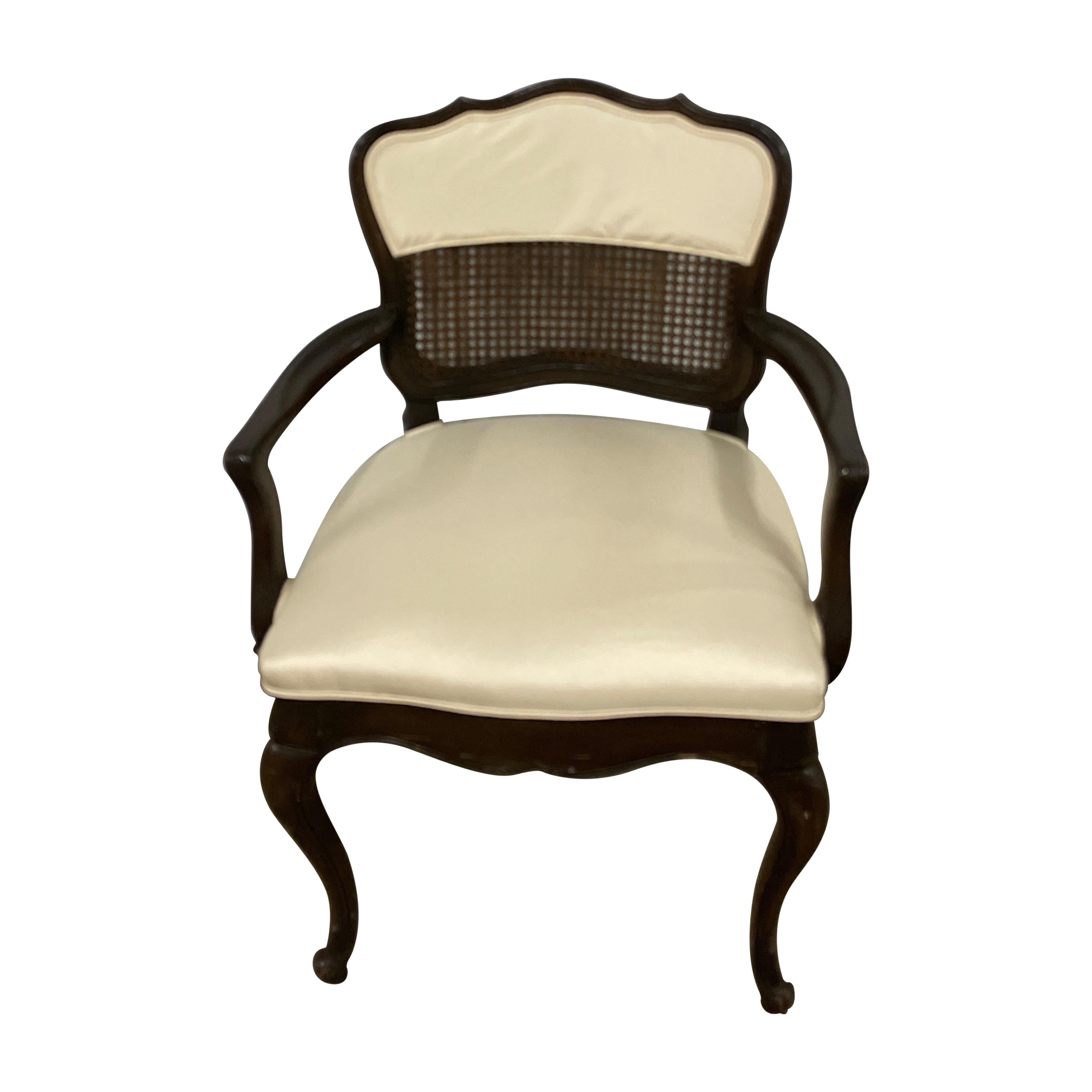 Country French Style Armchair For Sale