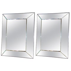 Pair of Moderne Italian Mirrors