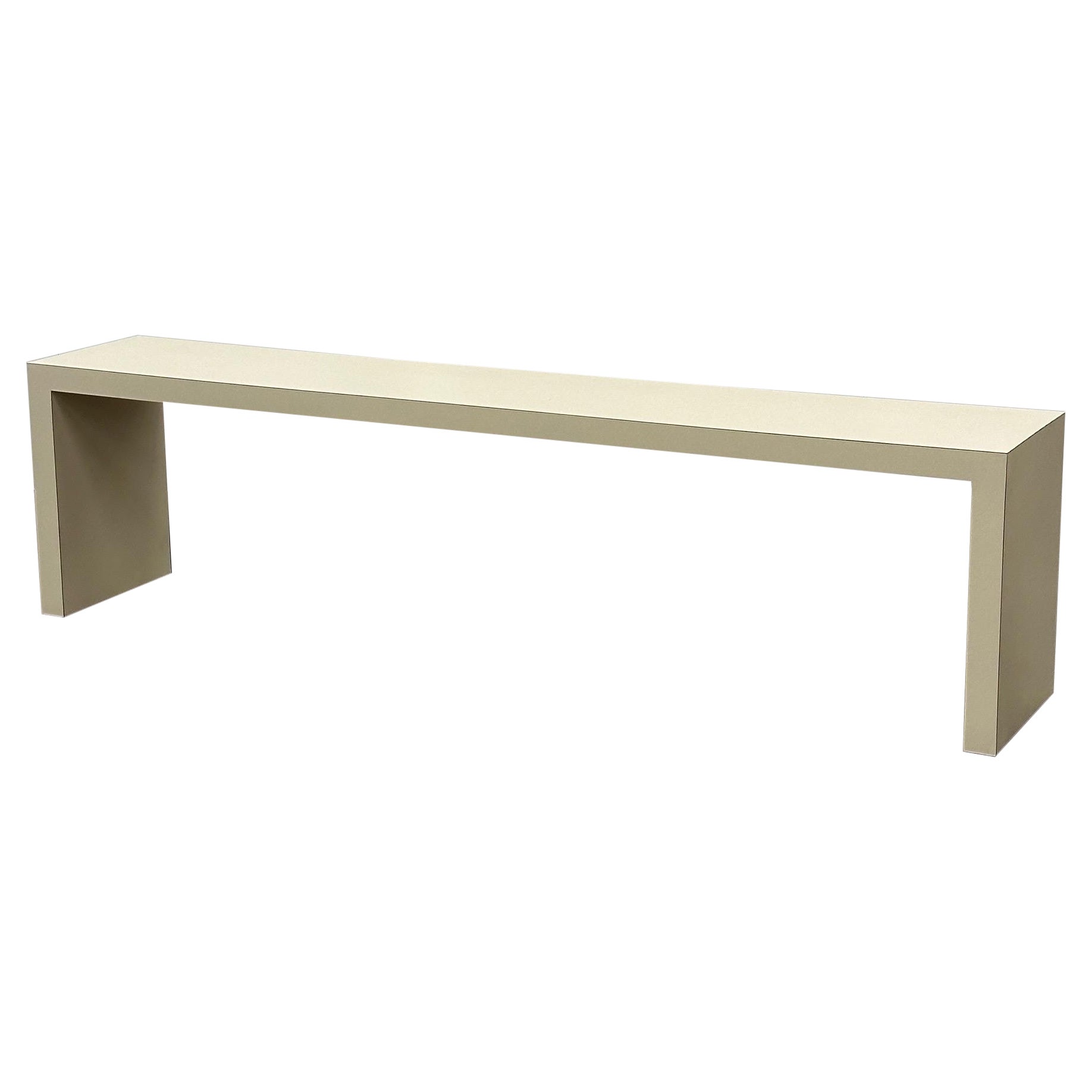 Laminate Long Console Table For Sale