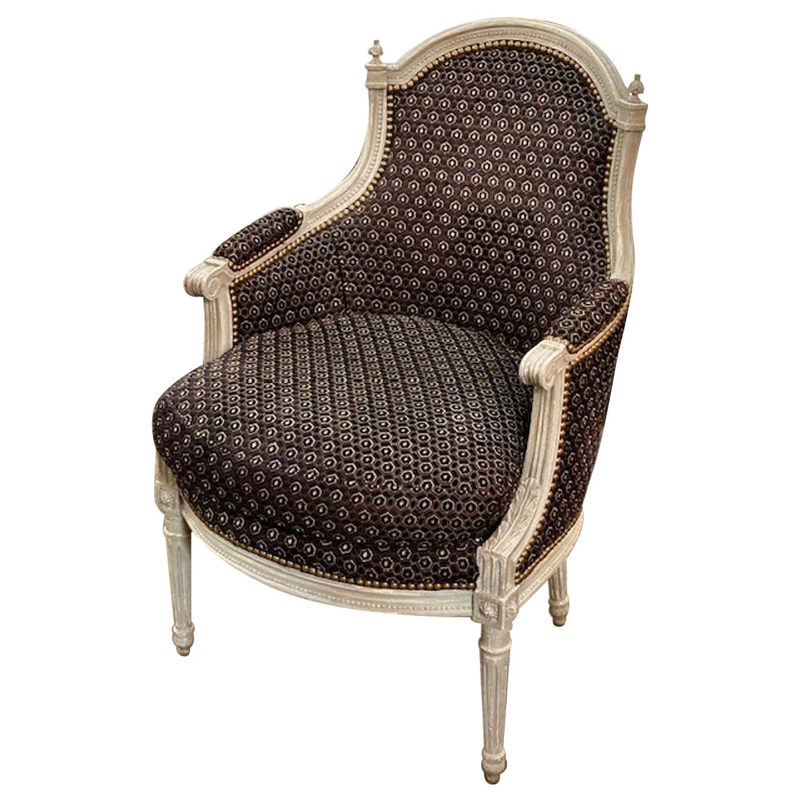 French Louis XVI Bergere For Sale