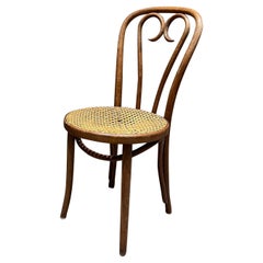 1960s Thonet A16 Sweetheart Chair Bentwood Cane
