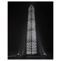 Vintage Colin Winterbottom Signed Photographic Print of the Washington Monument. 1999