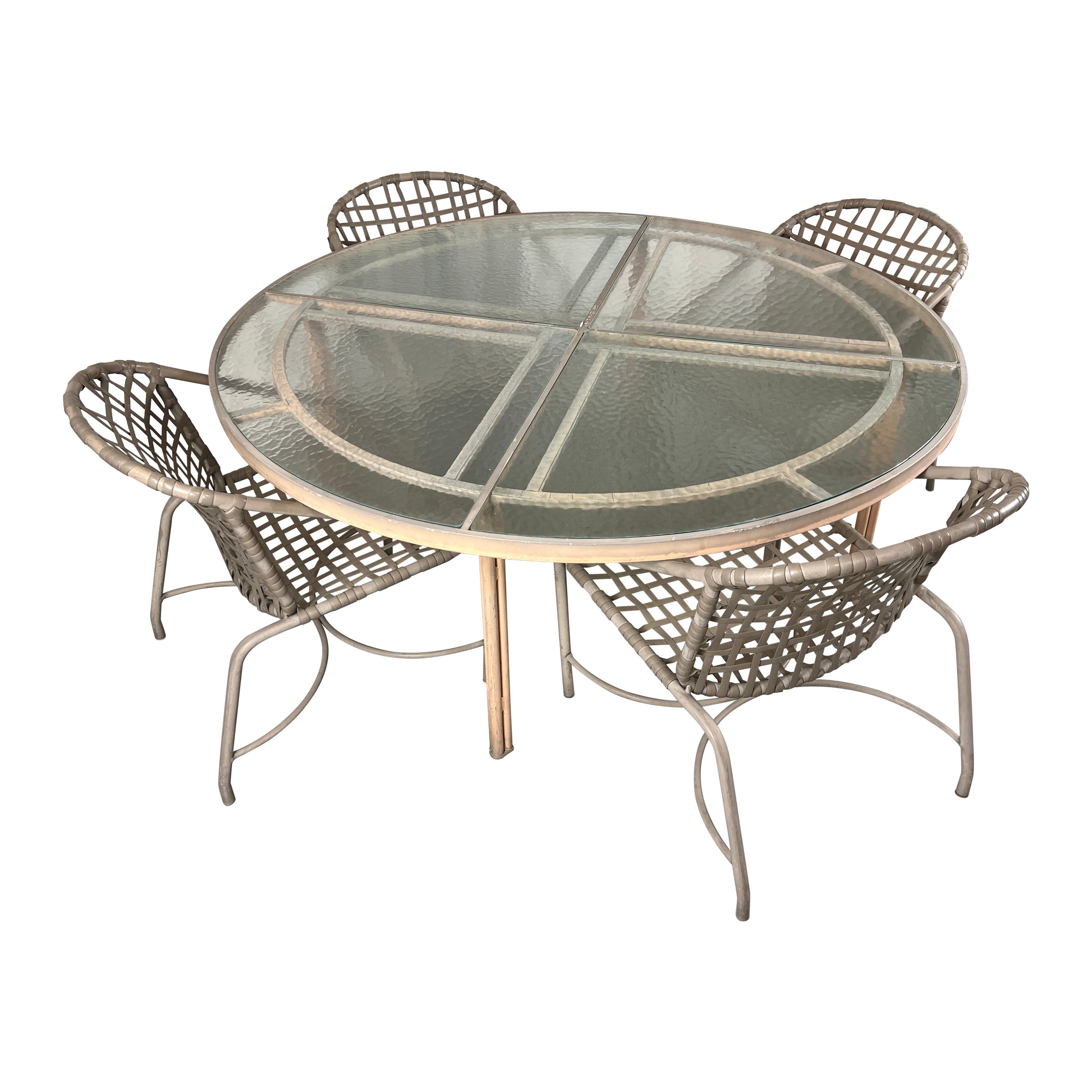 Tadao Inouye For Brown Jordan Kantan Patio Set For Sale