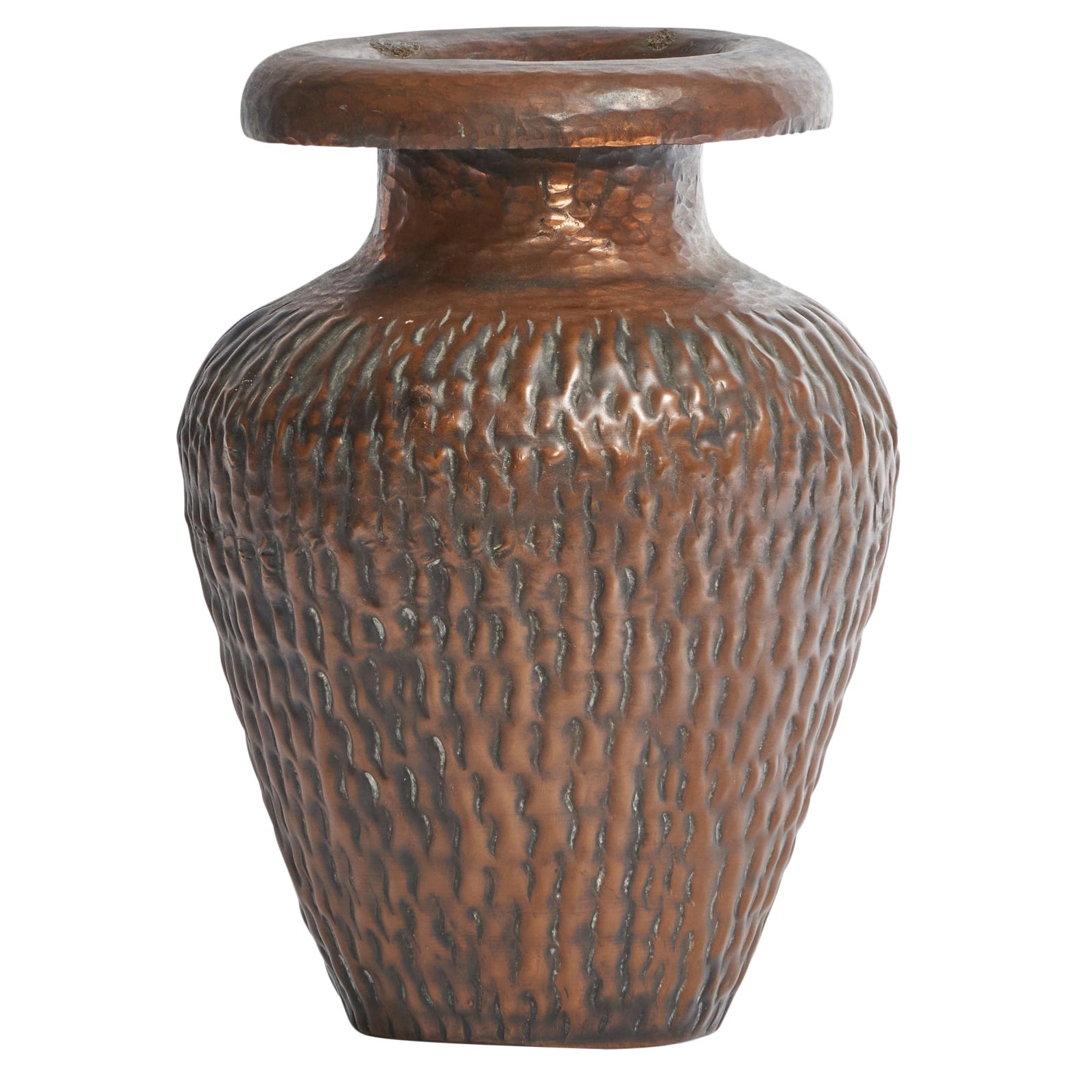 Italian Designer, Vase, Copper, Italy, 1930s