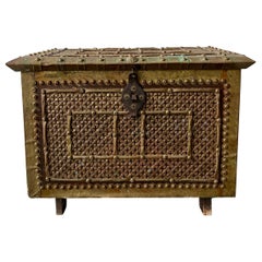 Vintage Baroque Brass Coal or Tinder Box