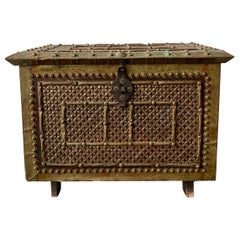 Used Baroque Brass Coal or Tinder Box 