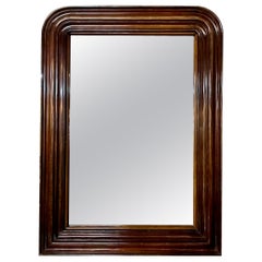 Miroir Louis Philippe en noyer français