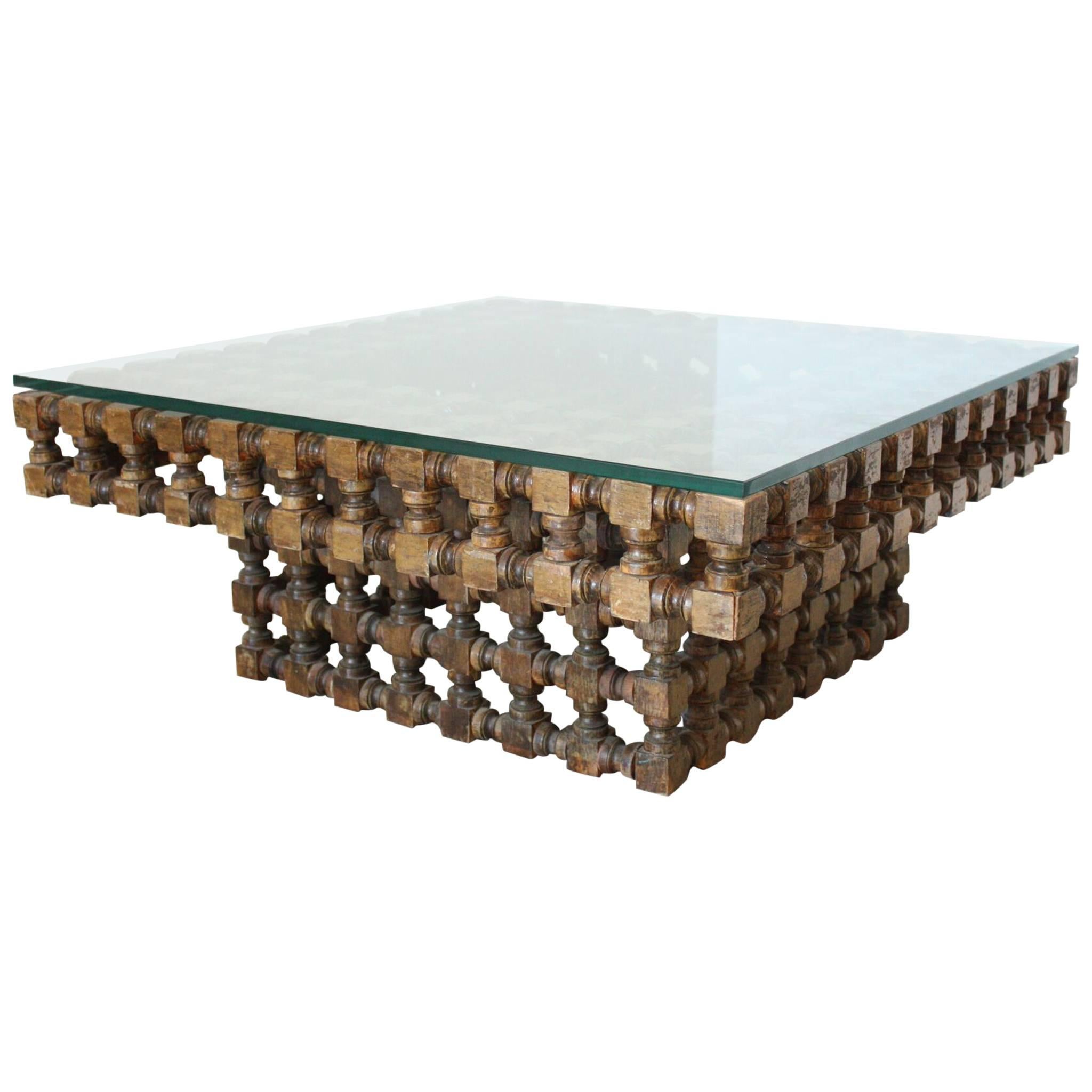 Moroccan Coffee Table, 20th Century For Sale