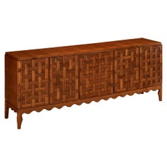 Rare Paolo Buffa Sideboard in Cherry 