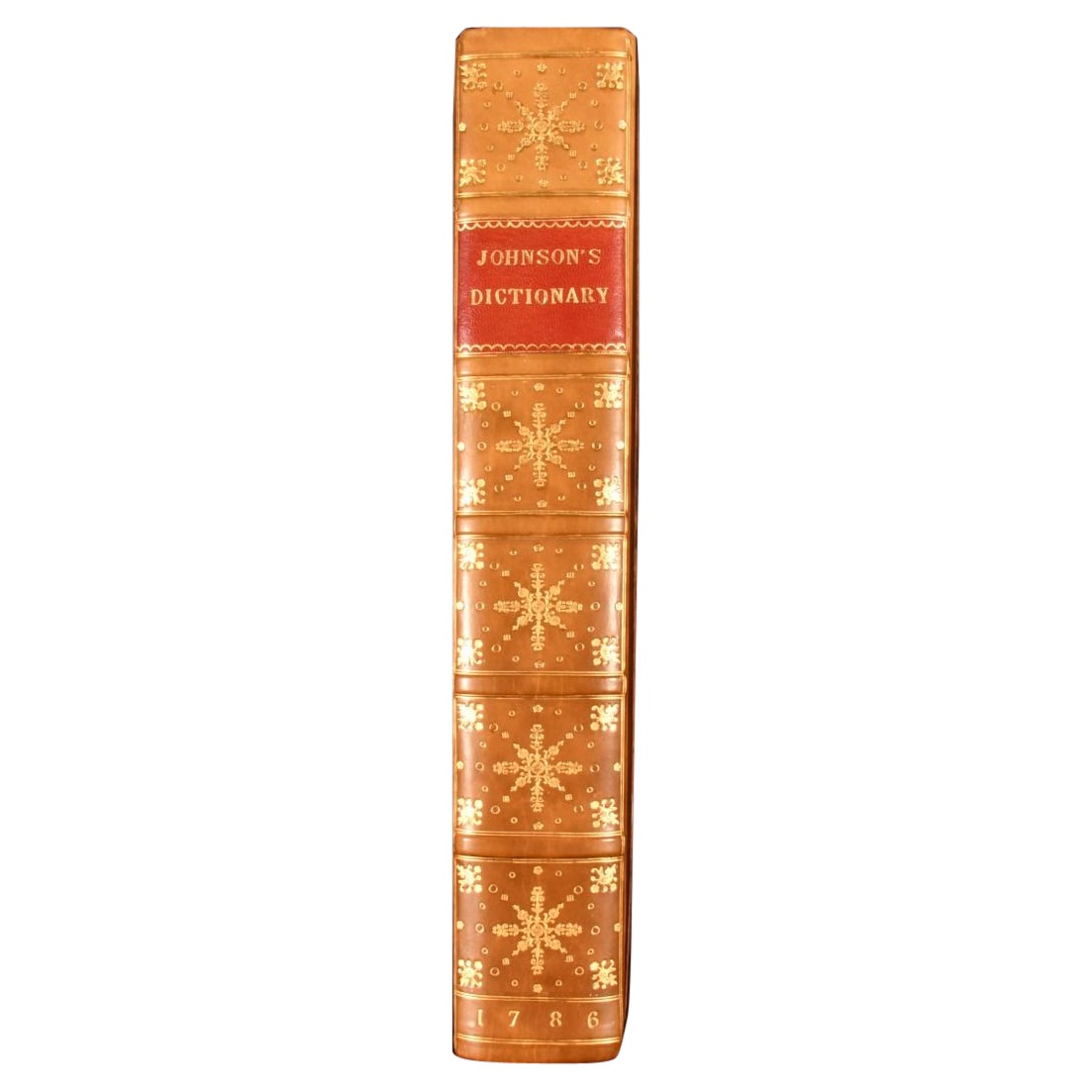 Dictionnaire de la langue anglaise de 1786