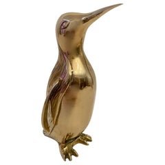 Vintage  Brass Penguin Sculpture QUICK SHIP
