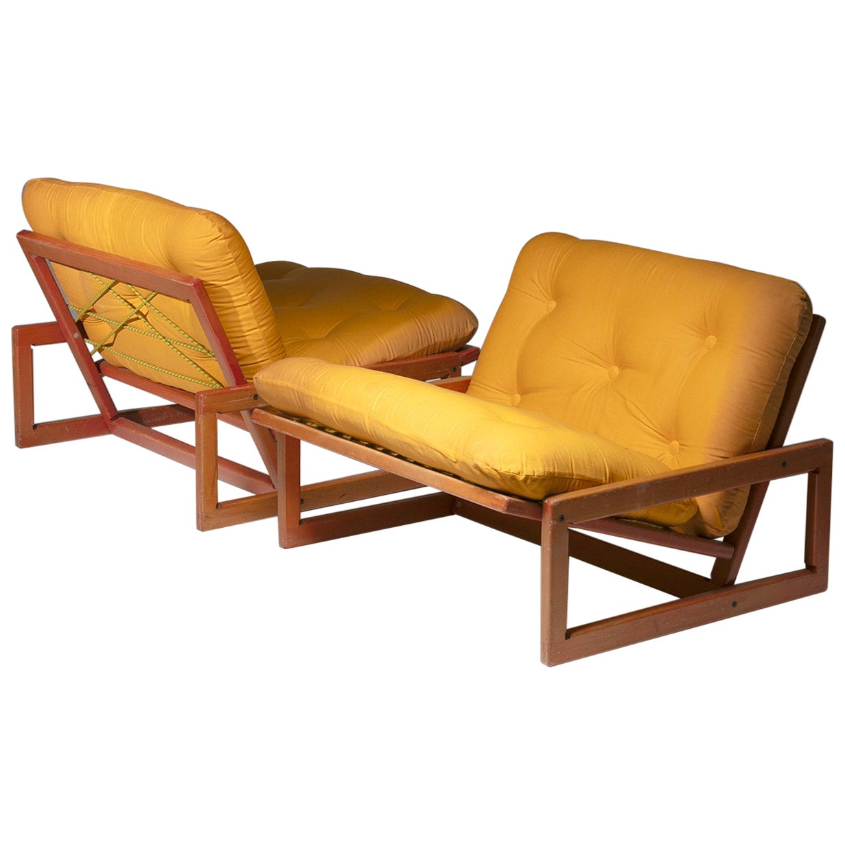 Pair of "Carlotta" Lounge Chairs by Afra and Tobia Scarpa for Cassina, Italy