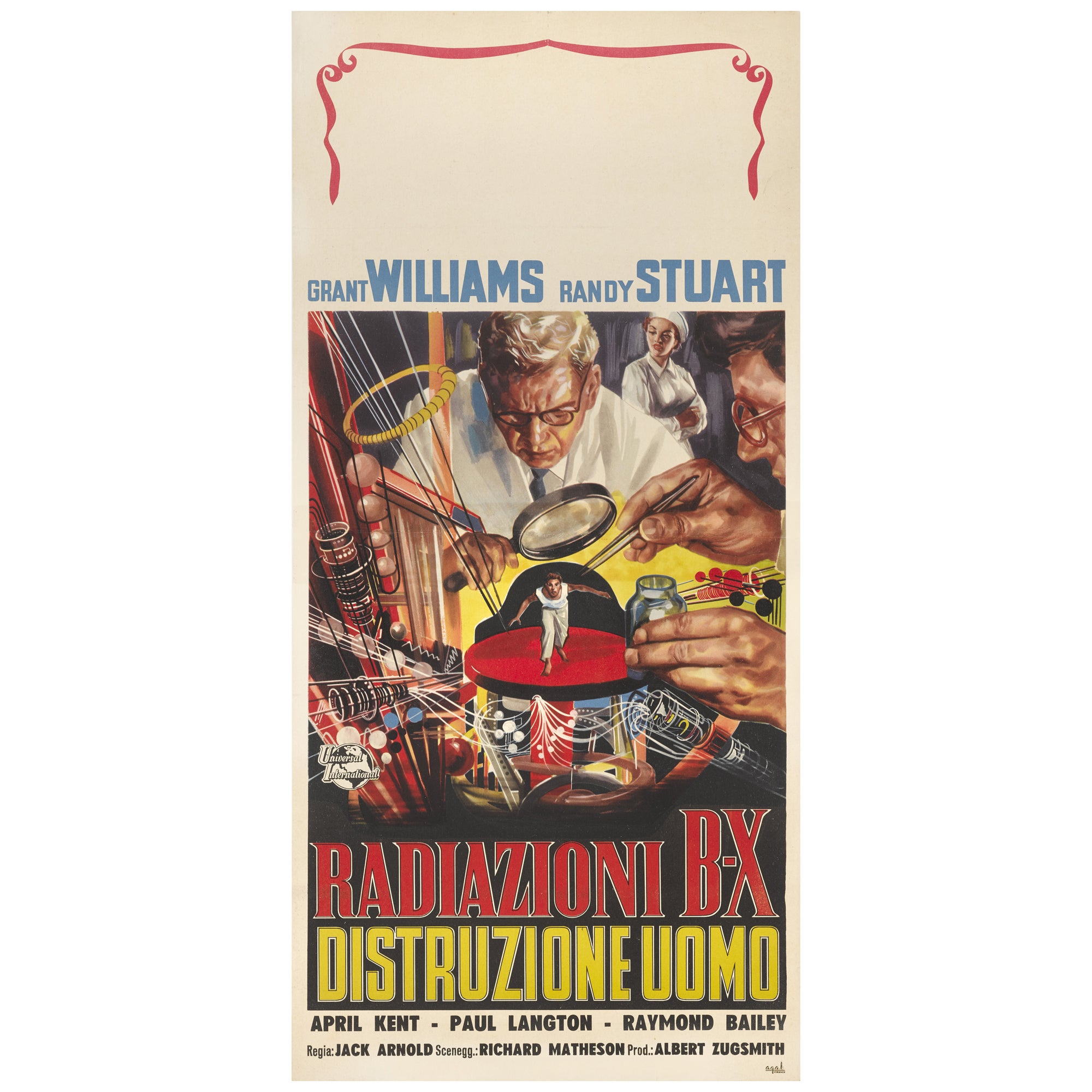 The Incredible Shrinking Man / Radiazioni, B, 'X' Distruzione Uomo For Sale