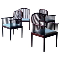 Retro ‘Andover’ Arm Chairs by Davis Allen for Stendig - Set of Four 