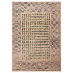 Nazmiyal Collection Mid-Century Modern Inspired Design Rug 9'3" x 13'.