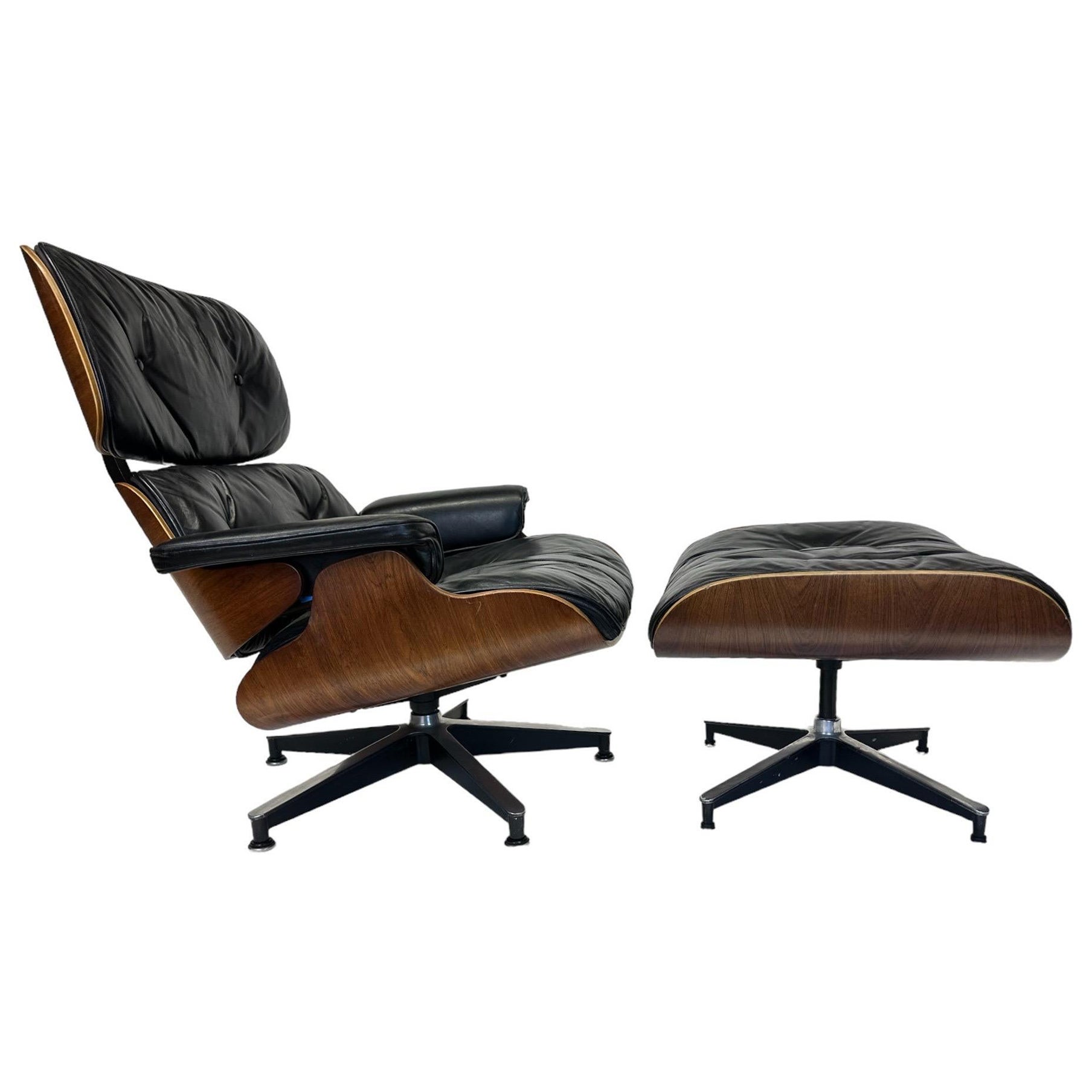 1960s Herman Miller Eames Lounge chair and Ottoman