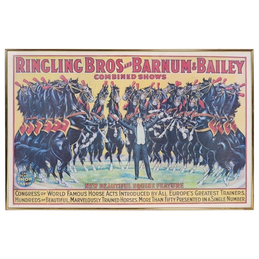 Ringling Bros and Barnum & Bailey Poster For Sale