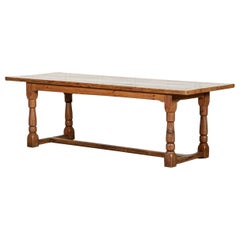 Large 19thC English Pine Refectory Table
