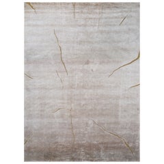 Ethereal Elegance Hand-Knotted Modern Area Rug