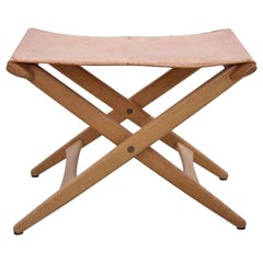 Vintage Folding Stool by Des. Uno and Östen Kristiansson for Luxus Vittsjö