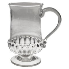 Antique Silver Shilling Coin Tankard c1825