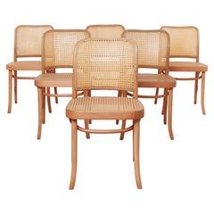 Set of 6 Dining Chairs designed by J. Hoffmann, Model No. 811