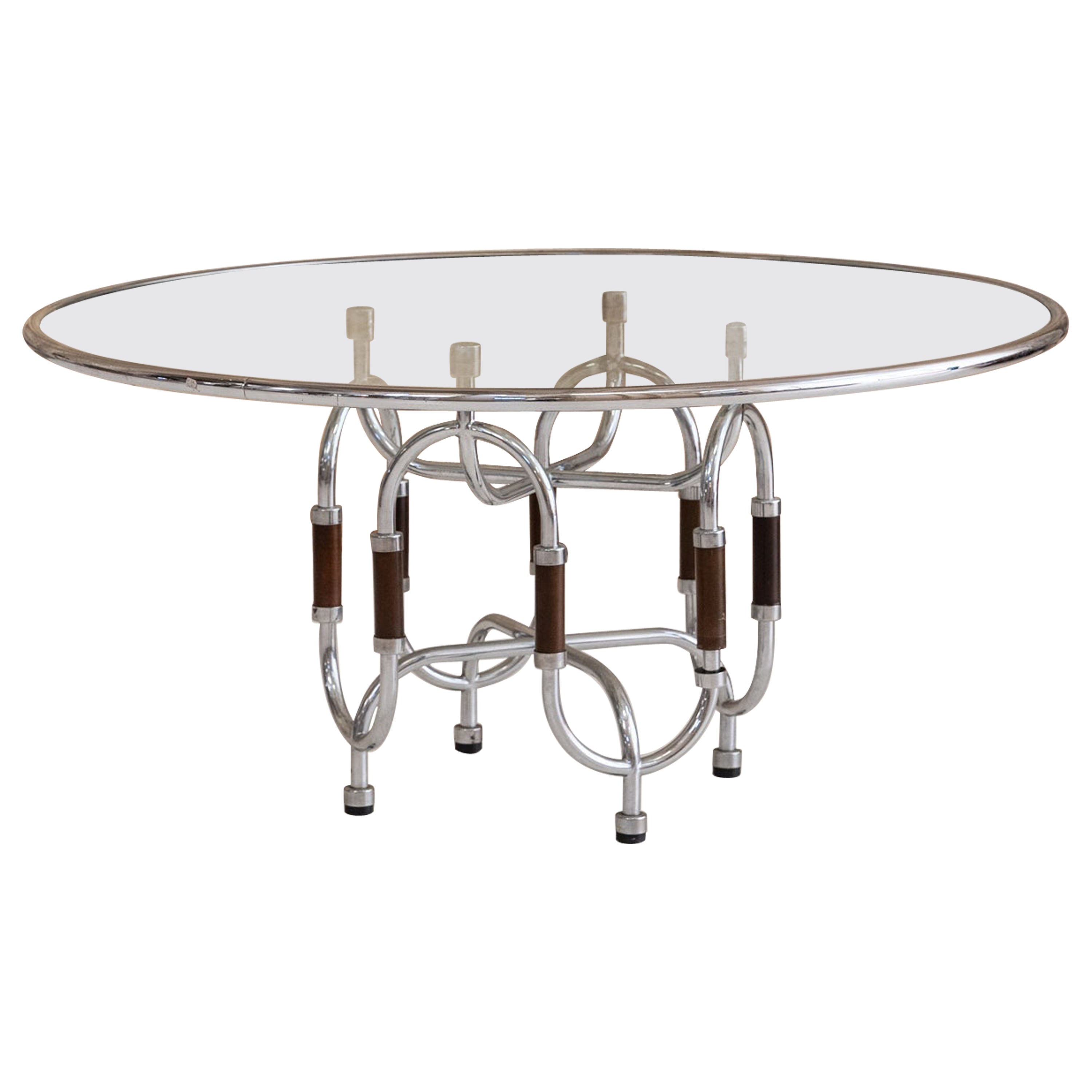 Midcentury center table mod. Trilogia by Gabetti & Isola, Italy 1970s For Sale