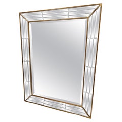 Large mirror with beveled glass