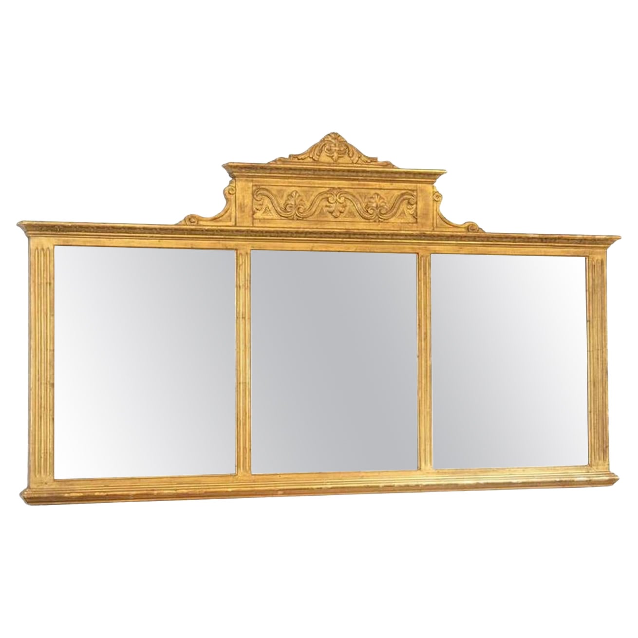 Neoclassical Overmantel Mirror - circa 1780 For Sale