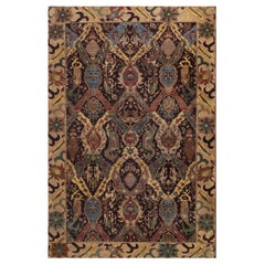 Tapis indien en laine 11x17 Antiquities Circa-1920