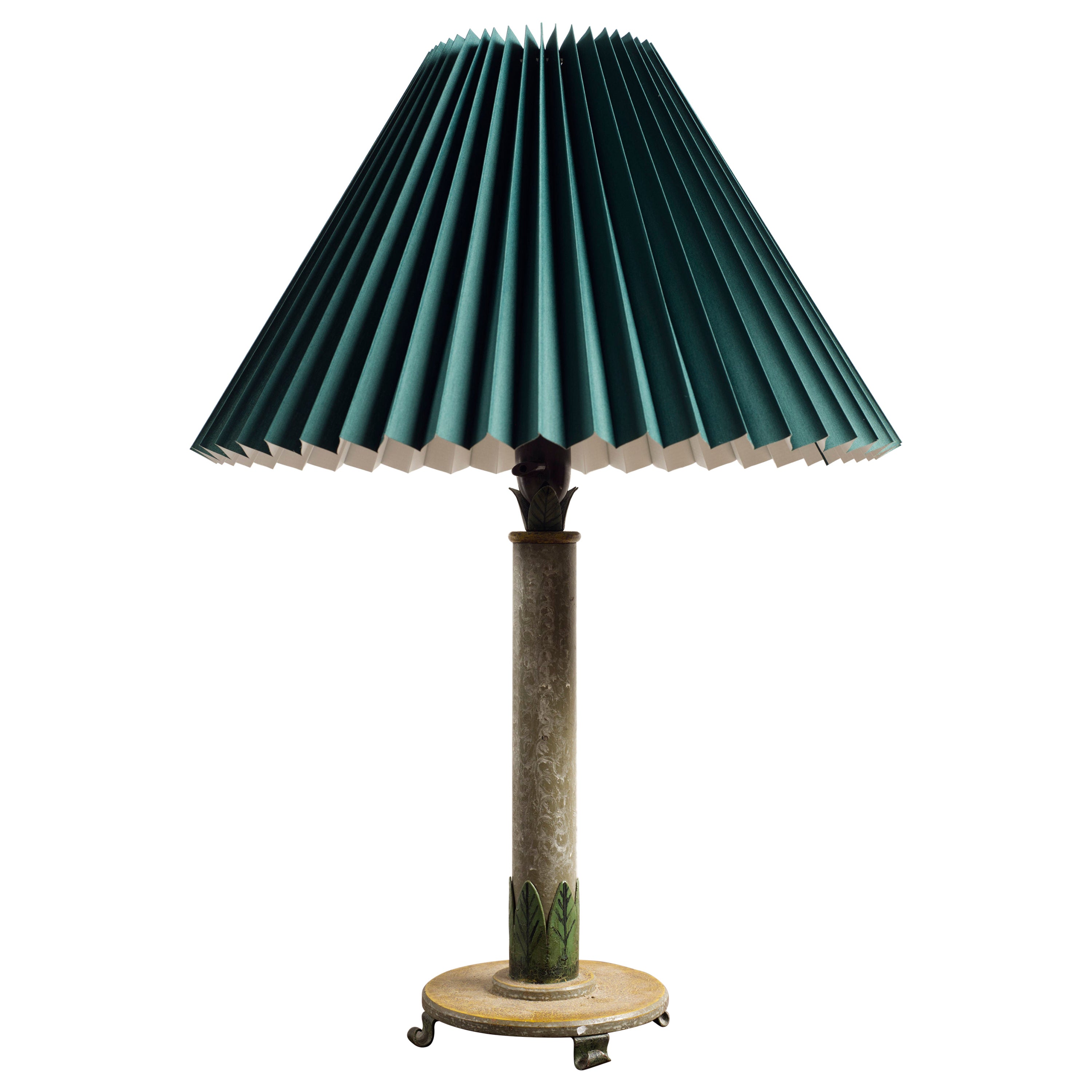 Lampe de table art nouveau danoise des années 1930 en vente