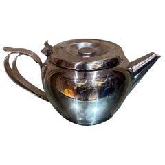 Vintage 1960s Sunnex Tea Pot Stainless Hong Kong