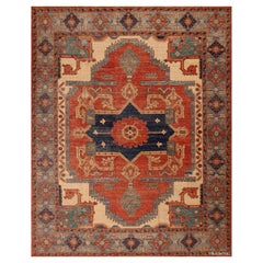 Nazmiyal Kollektion Rustikaler moderner Teppich im persischen Stammes-Design 8'2" x 10'2"