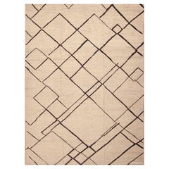 Nazmiyal Collection Modern Geometric Design Room Size Area Rug 9'3" x 12'3"