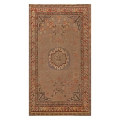 Mid-20th Century Samarkand Handmade Wool Rug