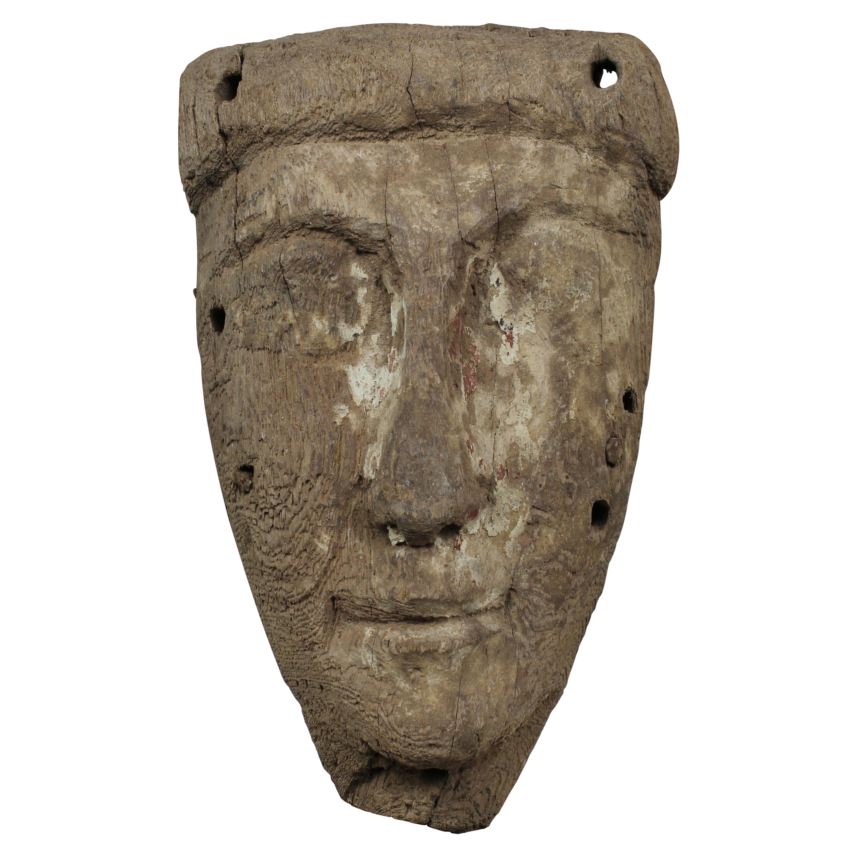 Egyptian sarcophagus mummy mask 