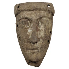 Egyptian sarcophagus mummy mask