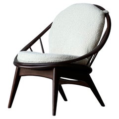 Mid-Century Hoop Chair by Ib Kofod Larsen for Selig 